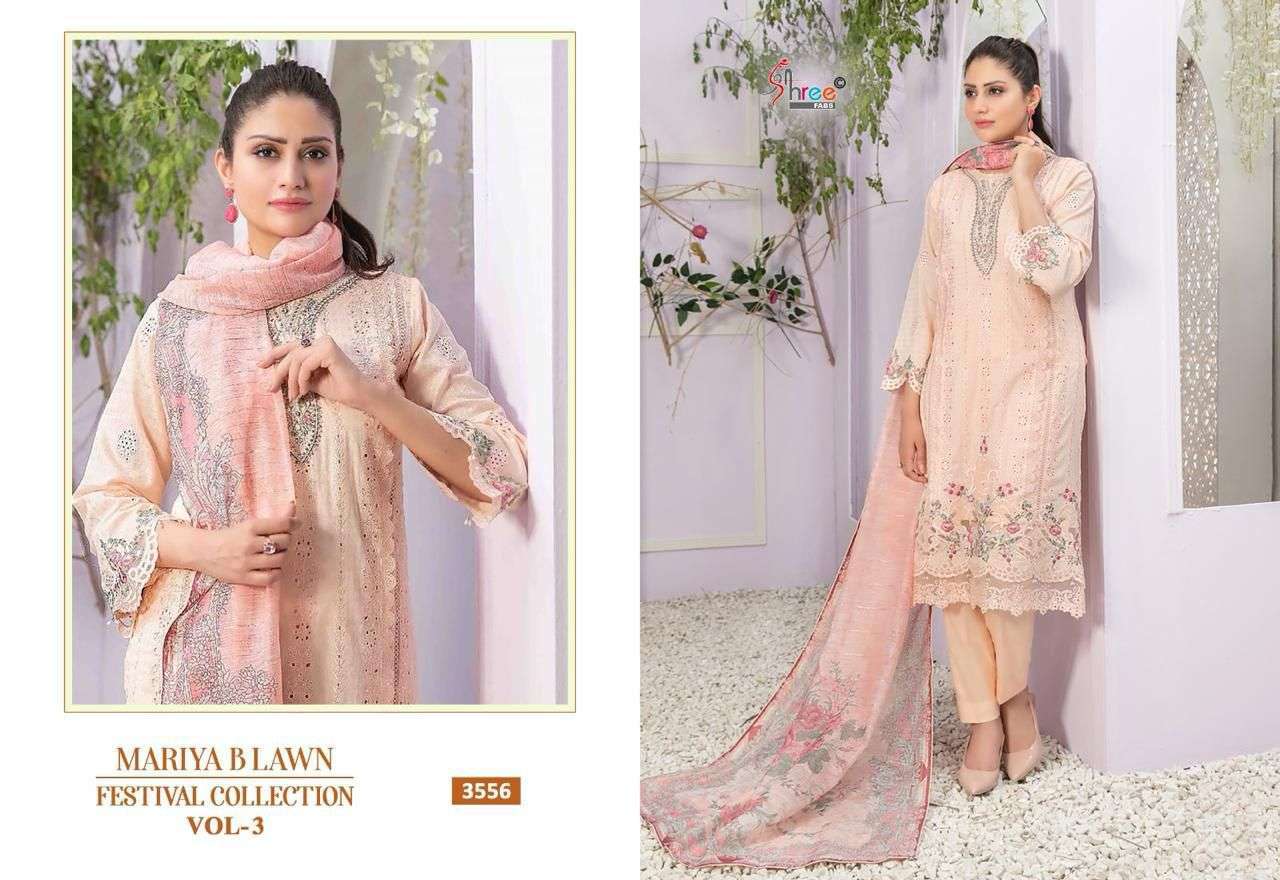 Shree Mariya B Vol 3 Chiffon Dupatta Latest salwar kameez designs