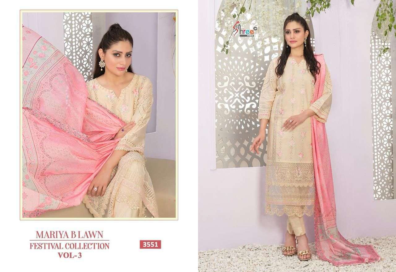 Shree Mariya B Vol 3 Chiffon Dupatta Latest salwar kameez designs