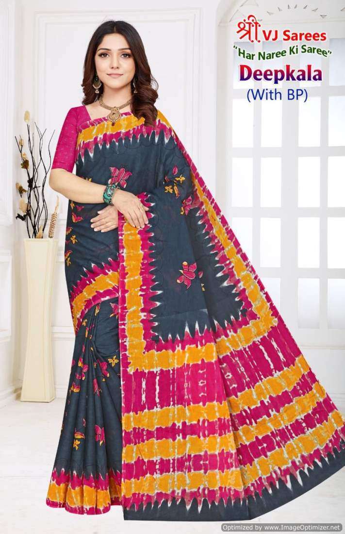 Shree VJ Deepkala Vol-1 – Cotton Saree supplier in Mumbai