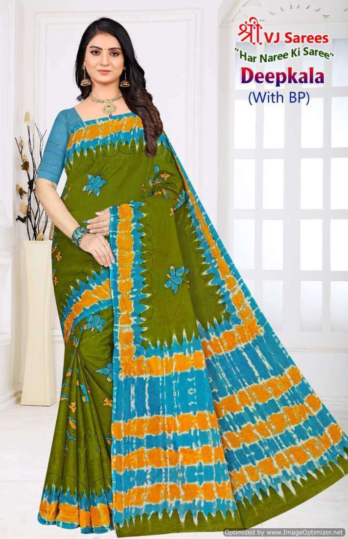 Shree VJ Deepkala Vol-1 – Cotton Saree supplier in Mumbai