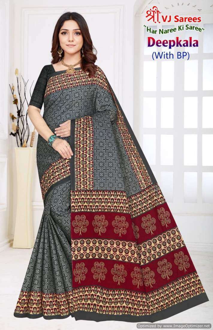 Shree VJ Deepkala Vol-1 – Cotton Saree supplier in Mumbai