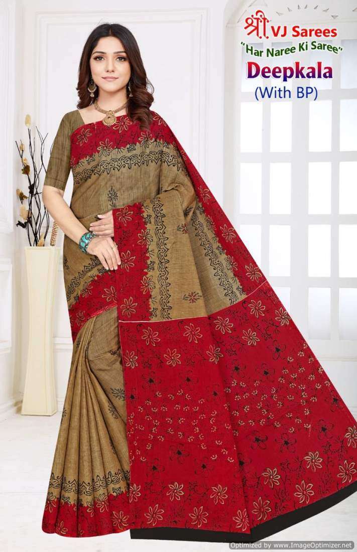 Shree VJ Deepkala Vol-1 – Cotton Saree supplier in Mumbai