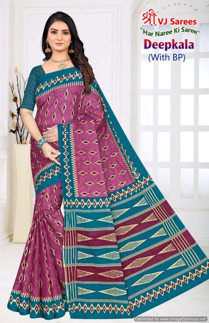 Shree VJ Deepkala Vol-1 – Cotton Saree supplier in Mumbai