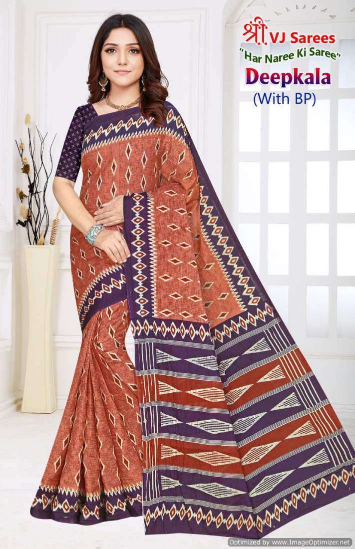 Shree VJ Deepkala Vol-1 – Cotton Saree supplier in Mumbai