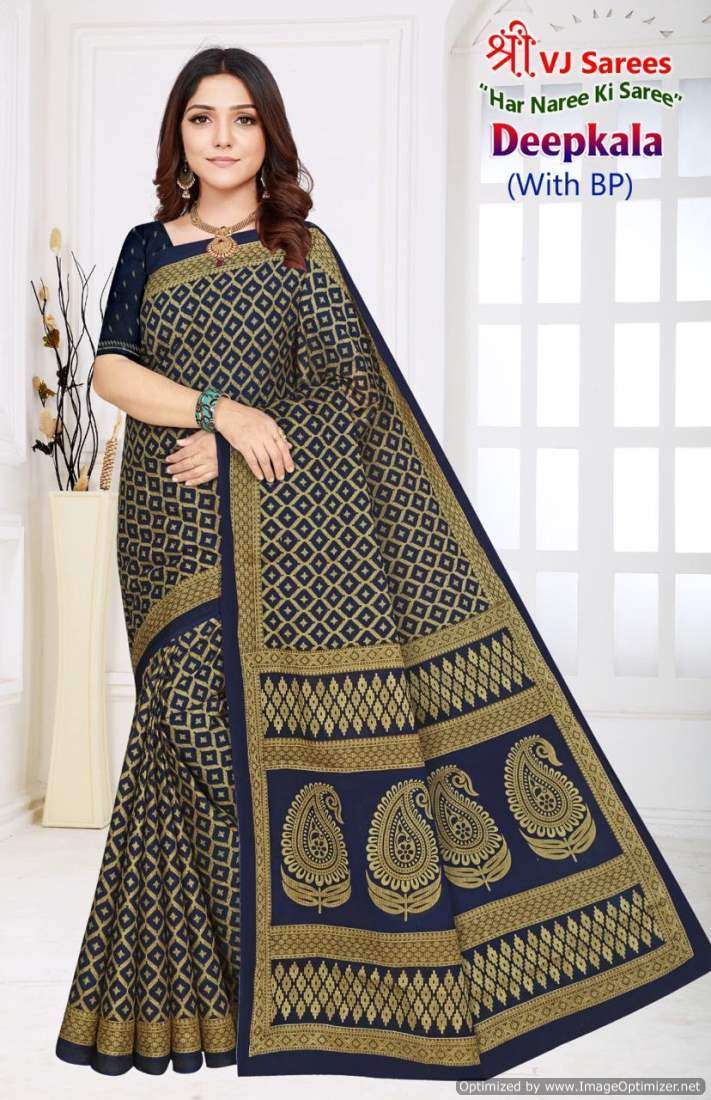 Shree VJ Deepkala Vol-1 – Cotton Saree supplier in Mumbai