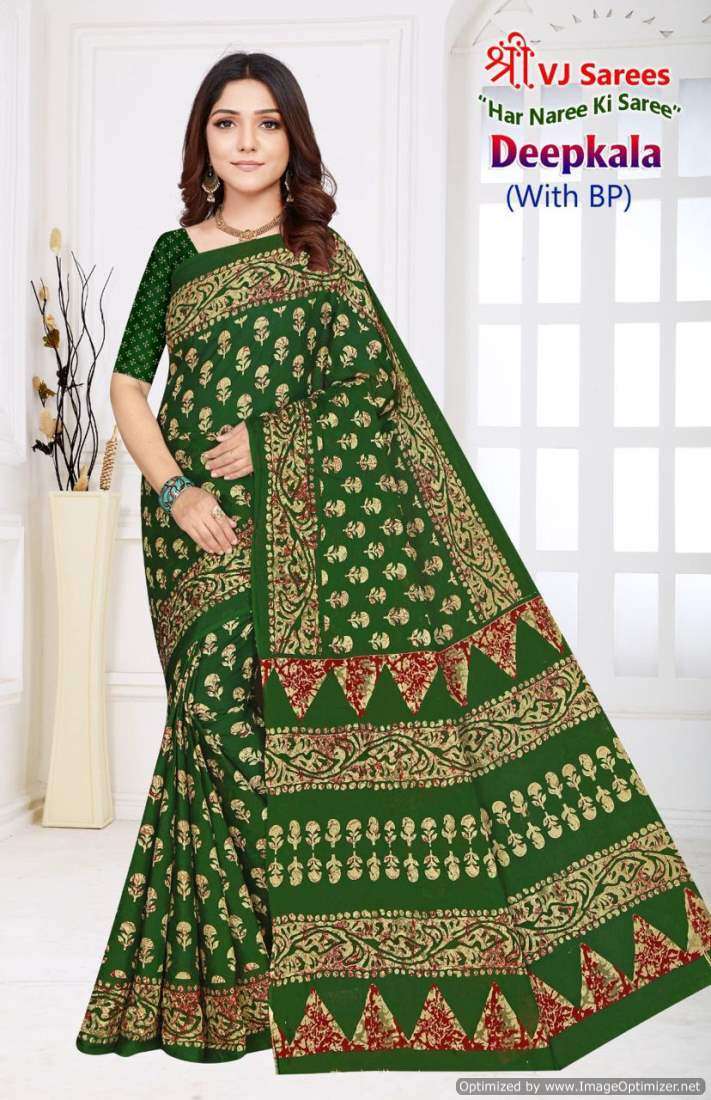 Shree VJ Deepkala Vol-1 – Cotton Saree supplier in Mumbai