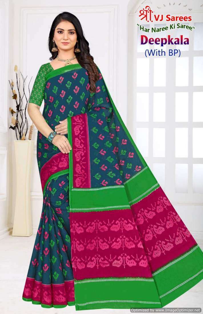 Shree VJ Deepkala Vol-1 – Cotton Saree supplier in Mumbai