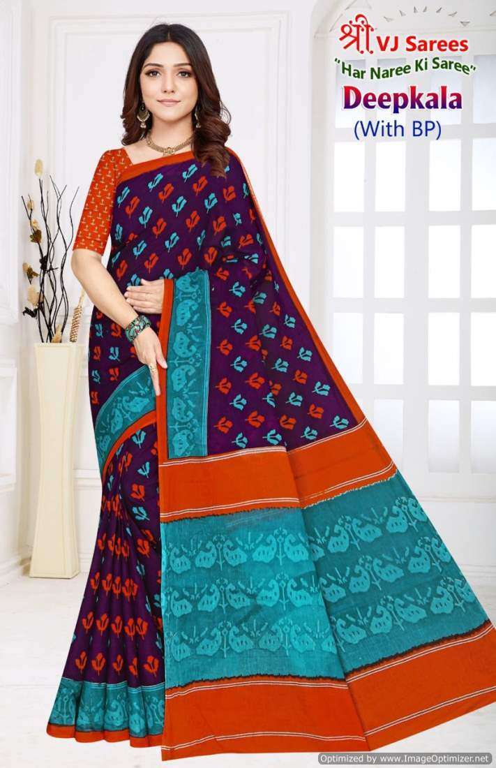 Shree VJ Deepkala Vol-1 – Cotton Saree supplier in Mumbai