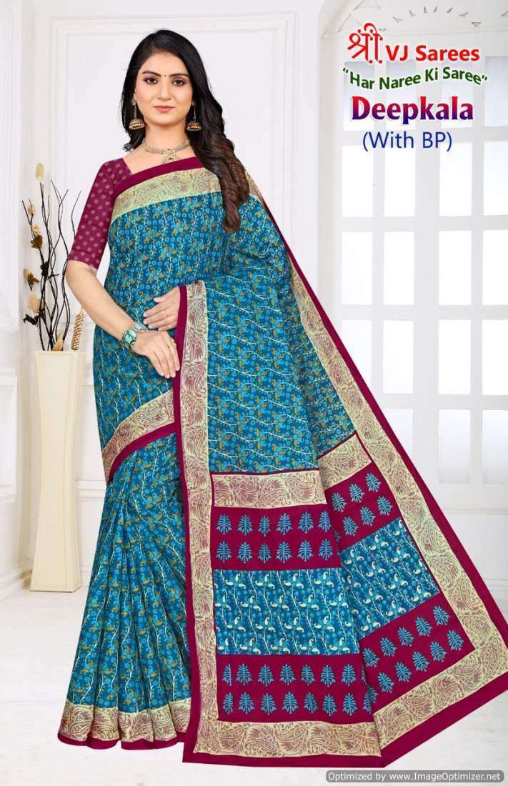 Shree VJ Deepkala Vol-1 – Cotton Saree supplier in Mumbai