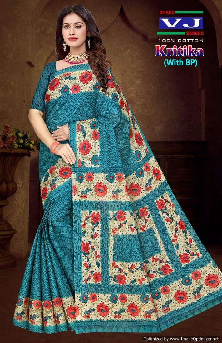 Shree VJ Kritika Vol-1 – Cotton Gujarati sarees wholesale