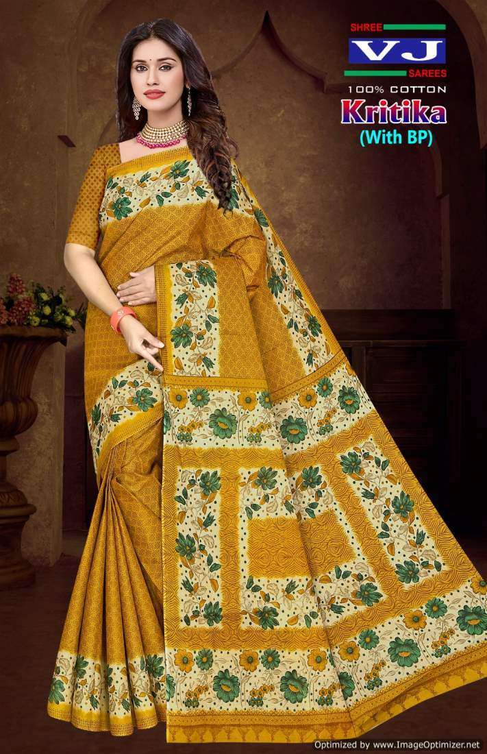 Shree VJ Kritika Vol-1 – Cotton Gujarati sarees wholesale