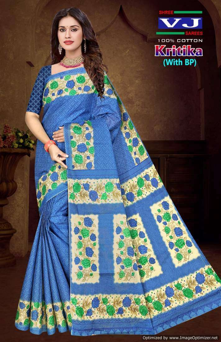 Shree VJ Kritika Vol-1 – Cotton Gujarati sarees wholesale