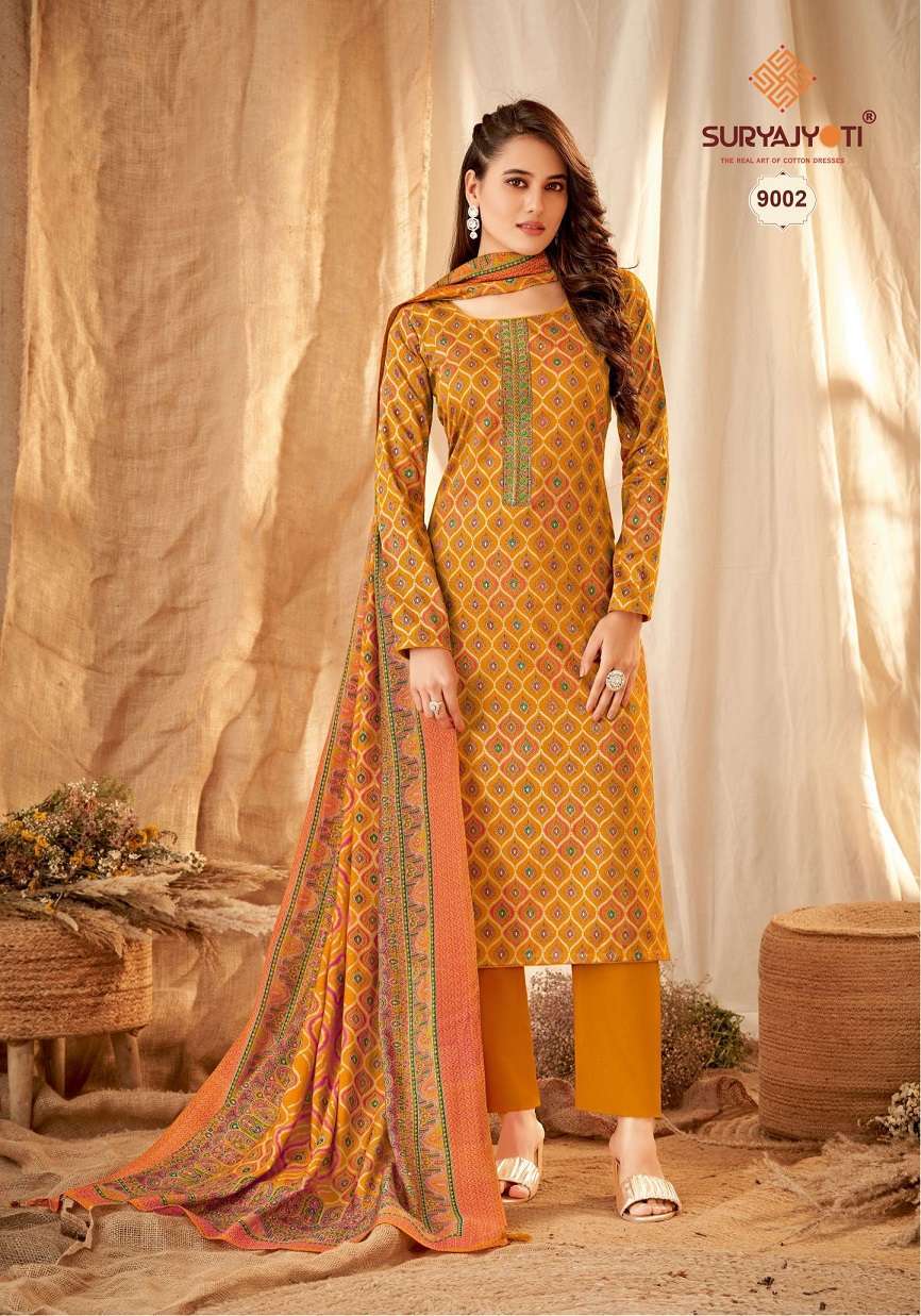 Suryajyoti Kalki Vol-9  Wholesale churidar dress materials