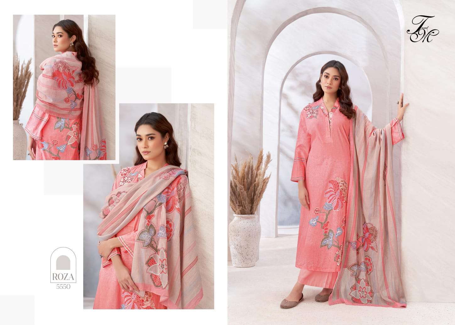 T&M ROZA Pakistani Salwar Kameez wholesale price in Delhi