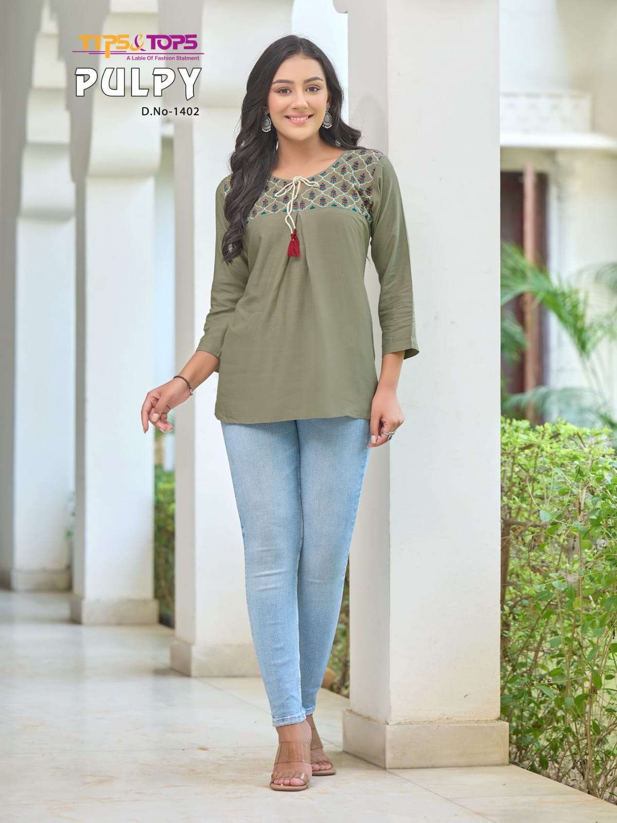 TIPS & TOPS PULPY Vol 14 Designer Kurtis for girls in Hyderabad