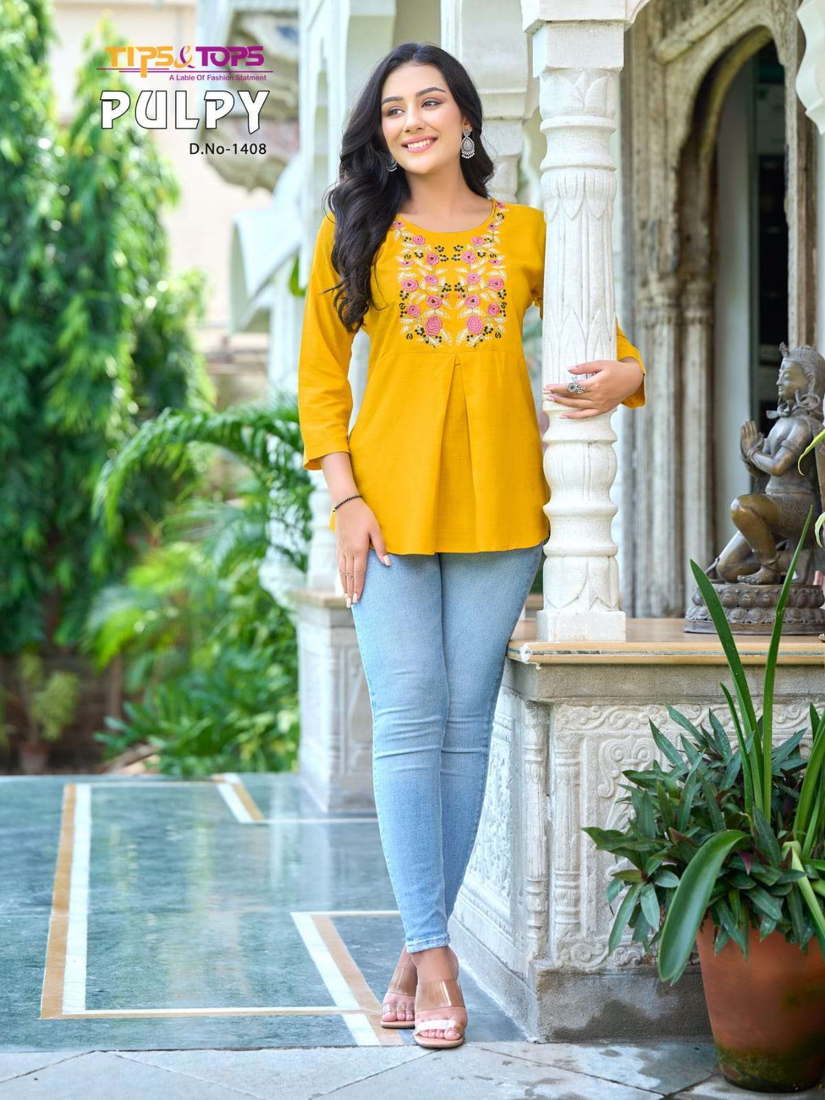 TIPS & TOPS PULPY Vol 14 Designer Kurtis for girls in Hyderabad