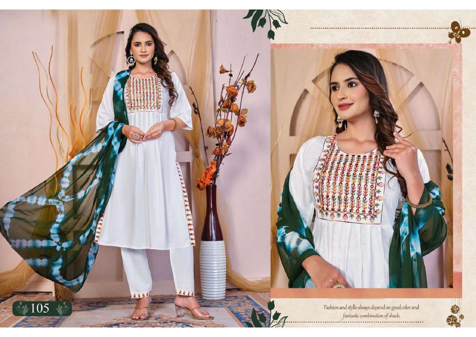 TRENDY NATURAL VOL.1 Printed Kurtis in Bangalore