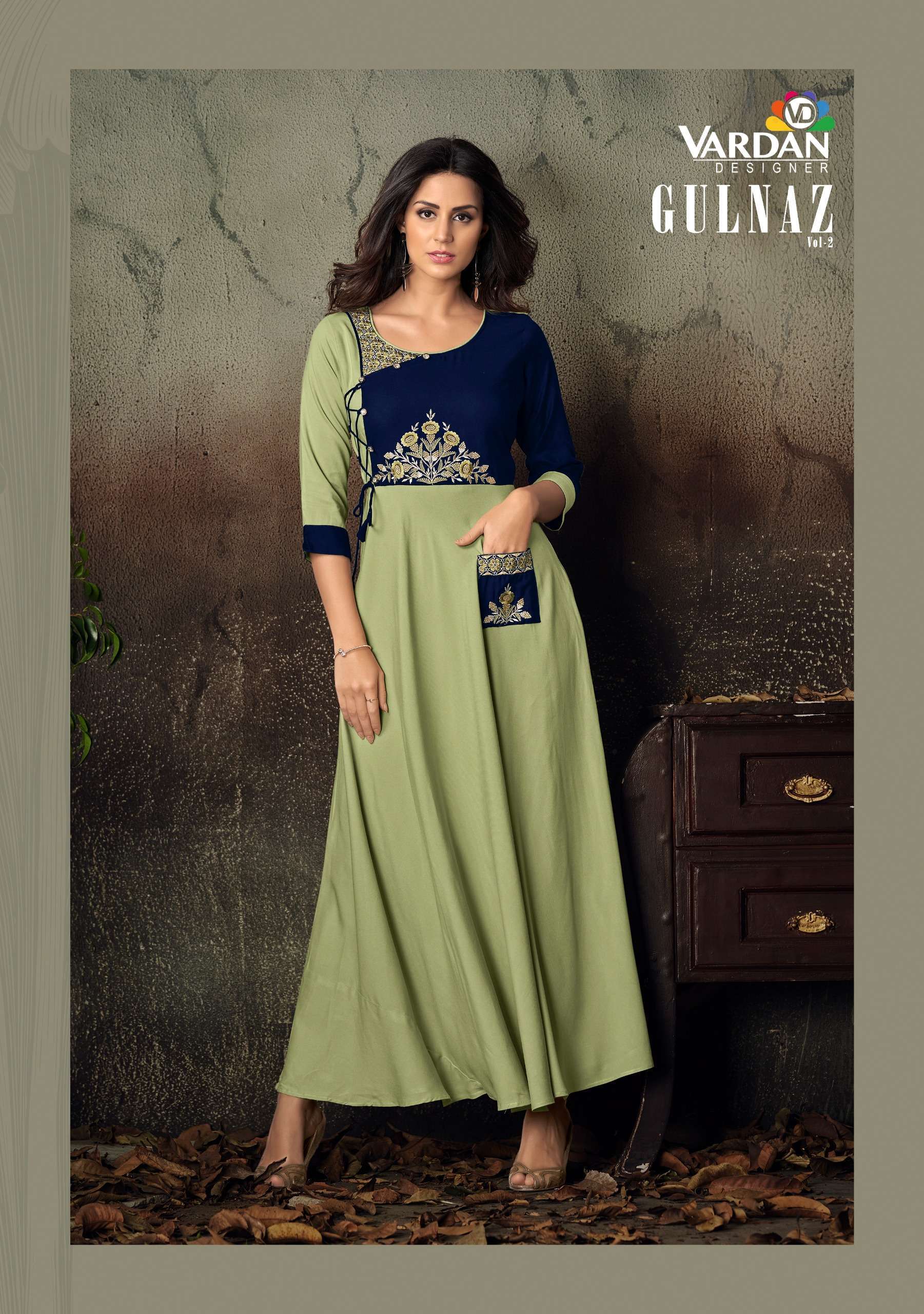 Vardan Designer Gulnaz Vol- 2 Kurti exporters in Bangalore