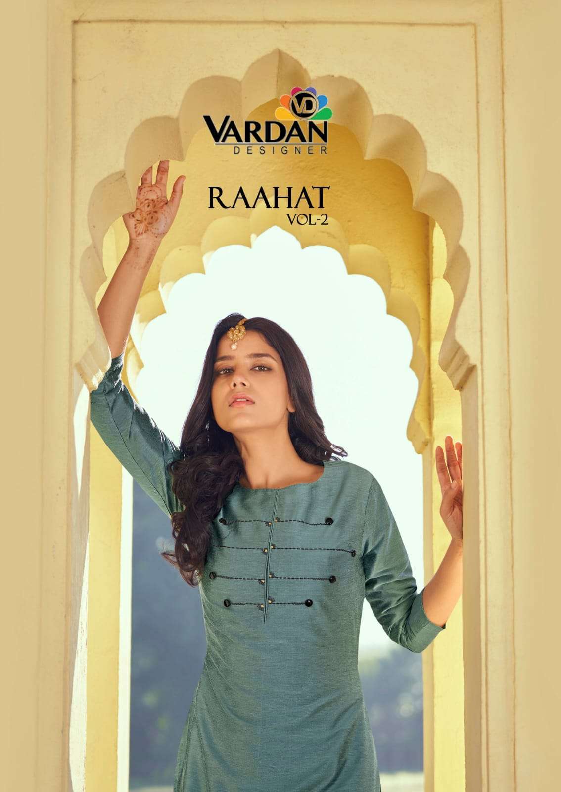 Vardan Designer RAAHAT- Vol-2   Kurti wholesale markets in Gujarat