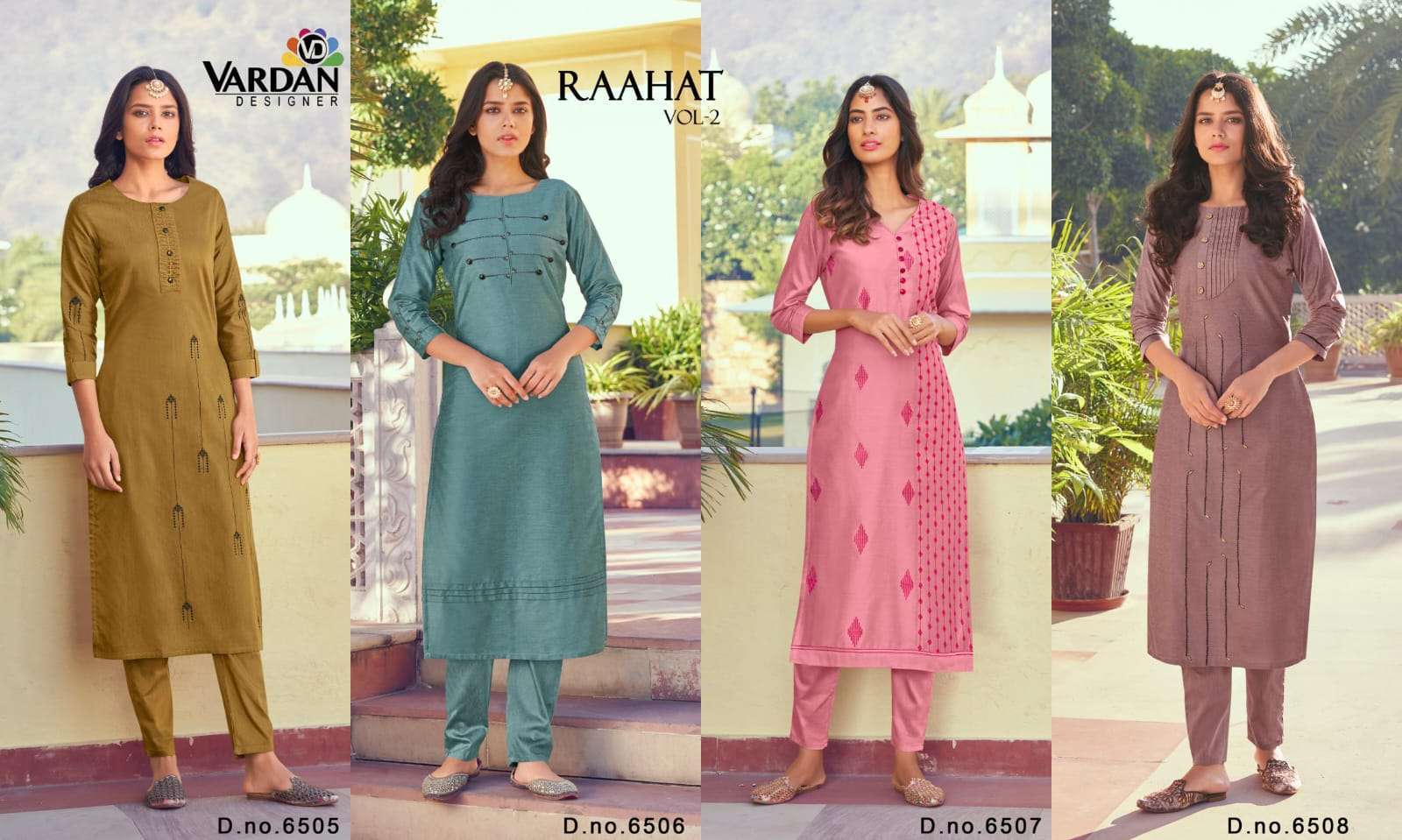 Vardan Designer RAAHAT- Vol-2   Kurti wholesale markets in Gujarat