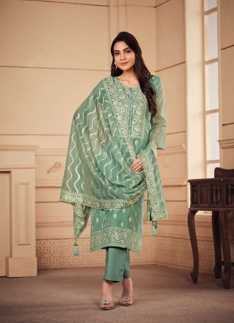 Vipul Afiyah Vol 2 Soft Organza Traditional Salwar Kameez in India