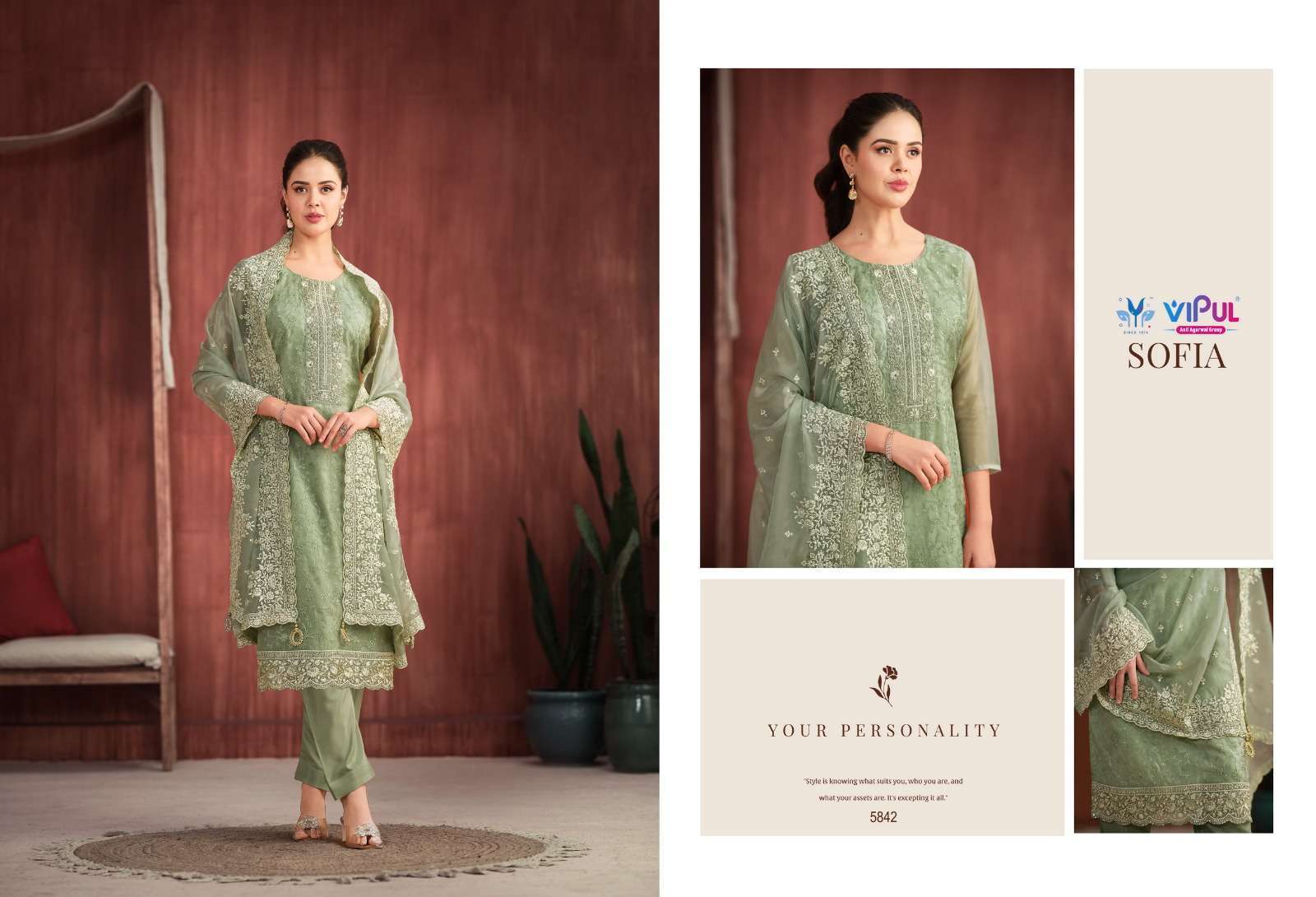 VIPUL SOFIA Bulk dress material suppliers