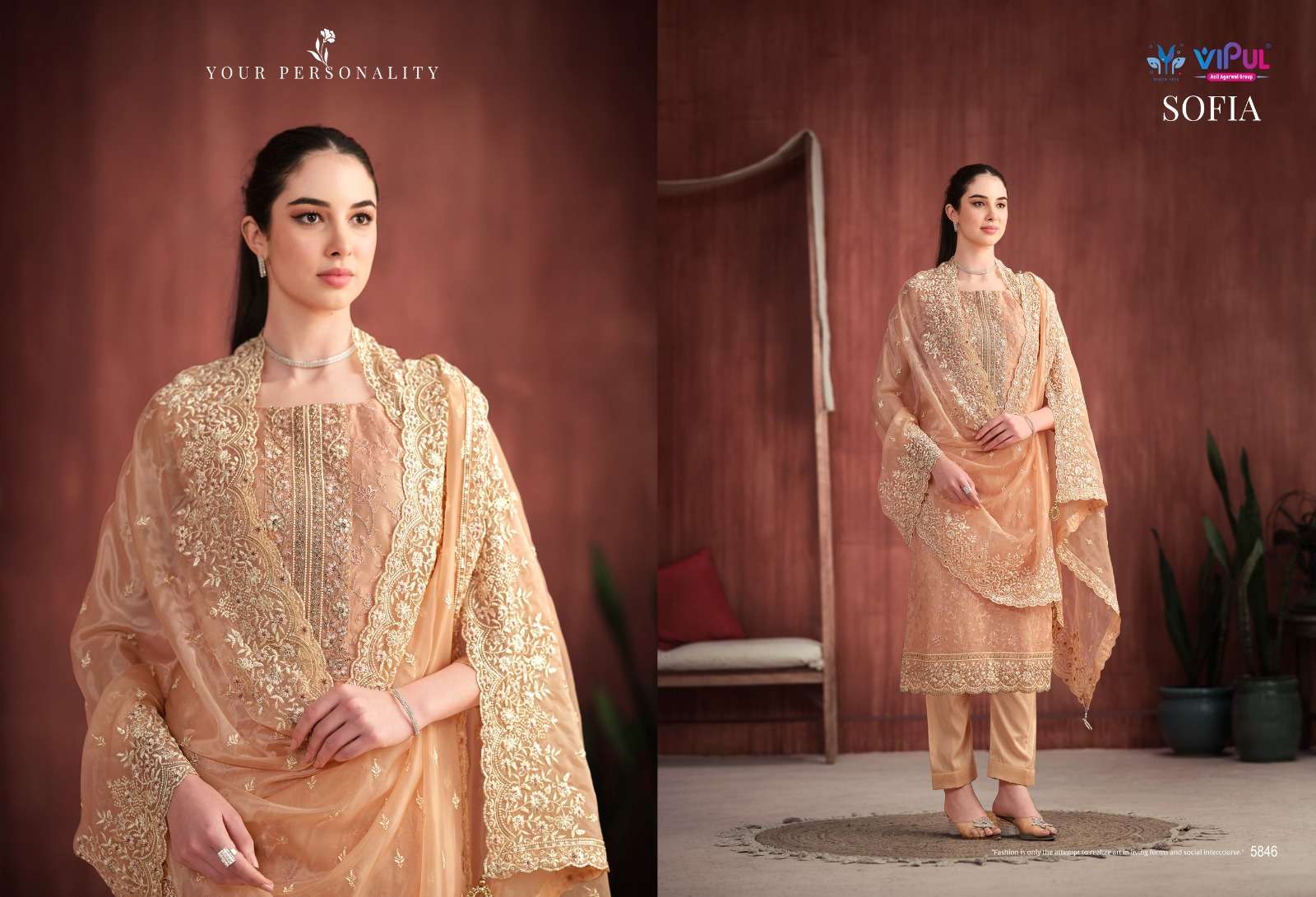 VIPUL SOFIA Bulk dress material suppliers