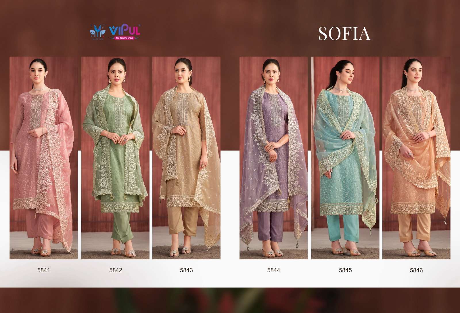 VIPUL SOFIA Bulk dress material suppliers