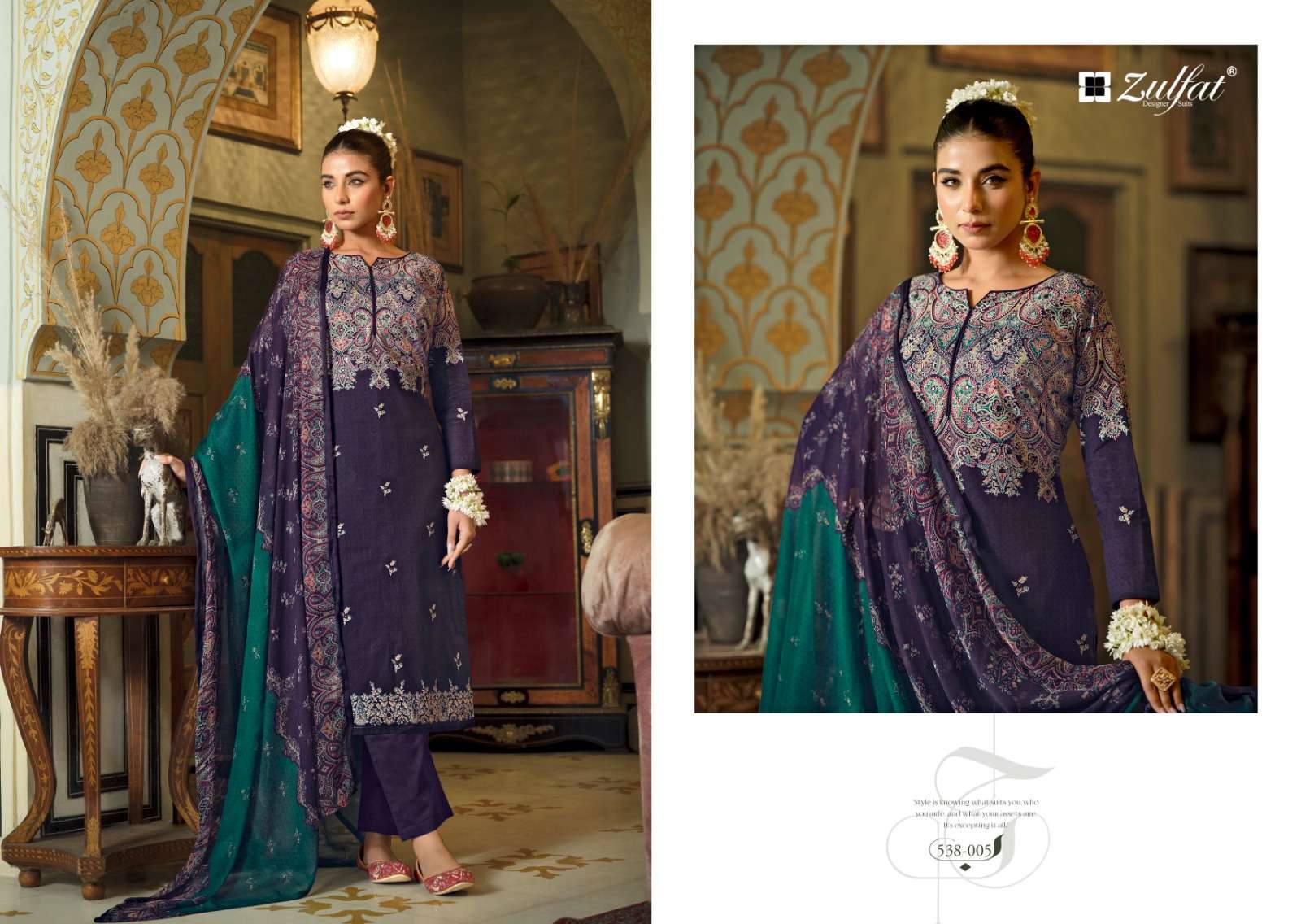 Zulfat Dilruba Vol 2 Exclusive Printed Designer Cotton Latest dress material collections in Surat