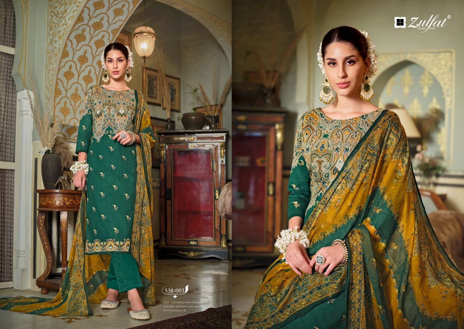 Zulfat Dilruba Vol 2 Exclusive Printed Designer Cotton Latest dress material collections in Surat