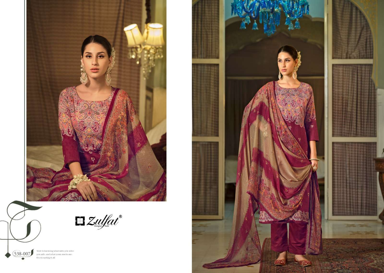 Zulfat Dilruba Vol 2 Exclusive Printed Designer Cotton Latest dress material collections in Surat