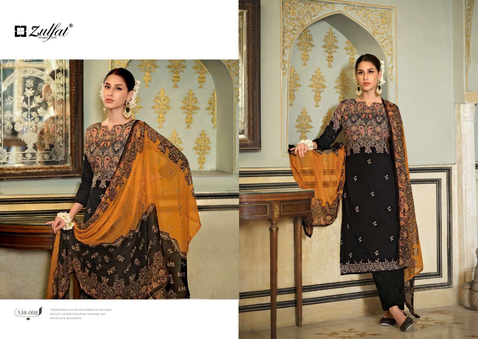 Zulfat Dilruba Vol 2 Exclusive Printed Designer Cotton Latest dress material collections in Surat