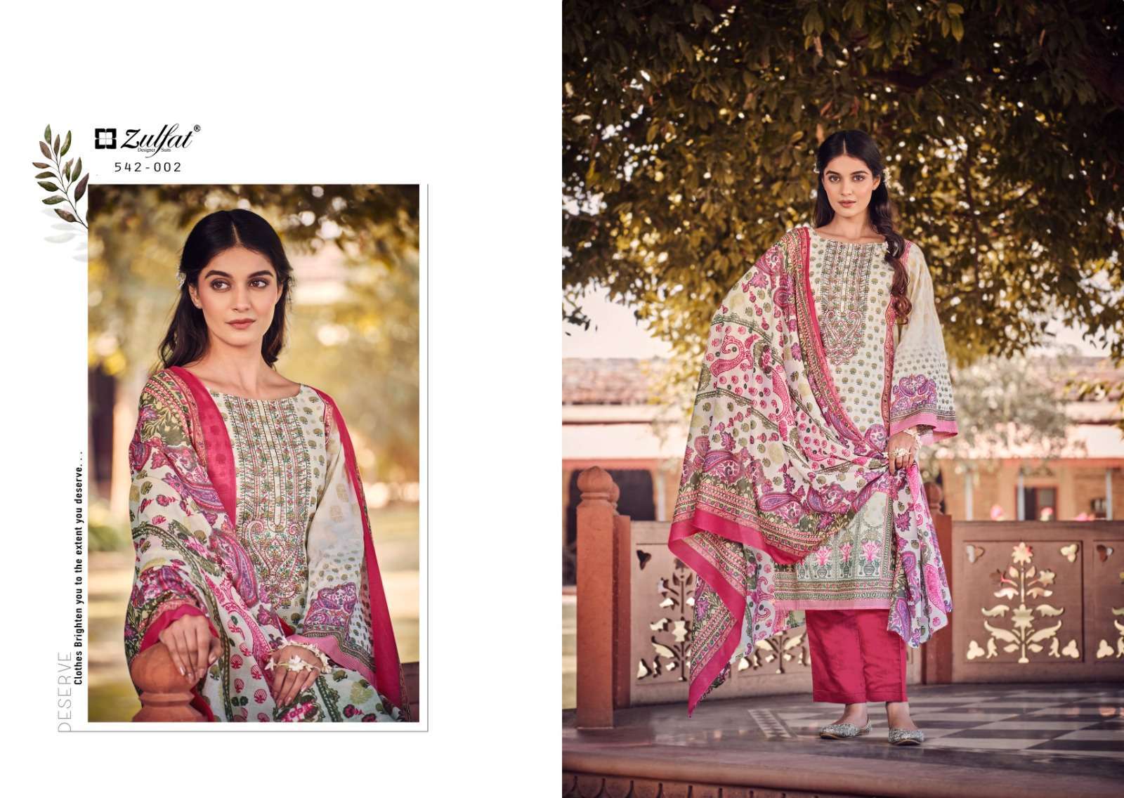 Zulfat Jannat Exclusive Designer Print Cotton dress materials wholesale in Hyderabad