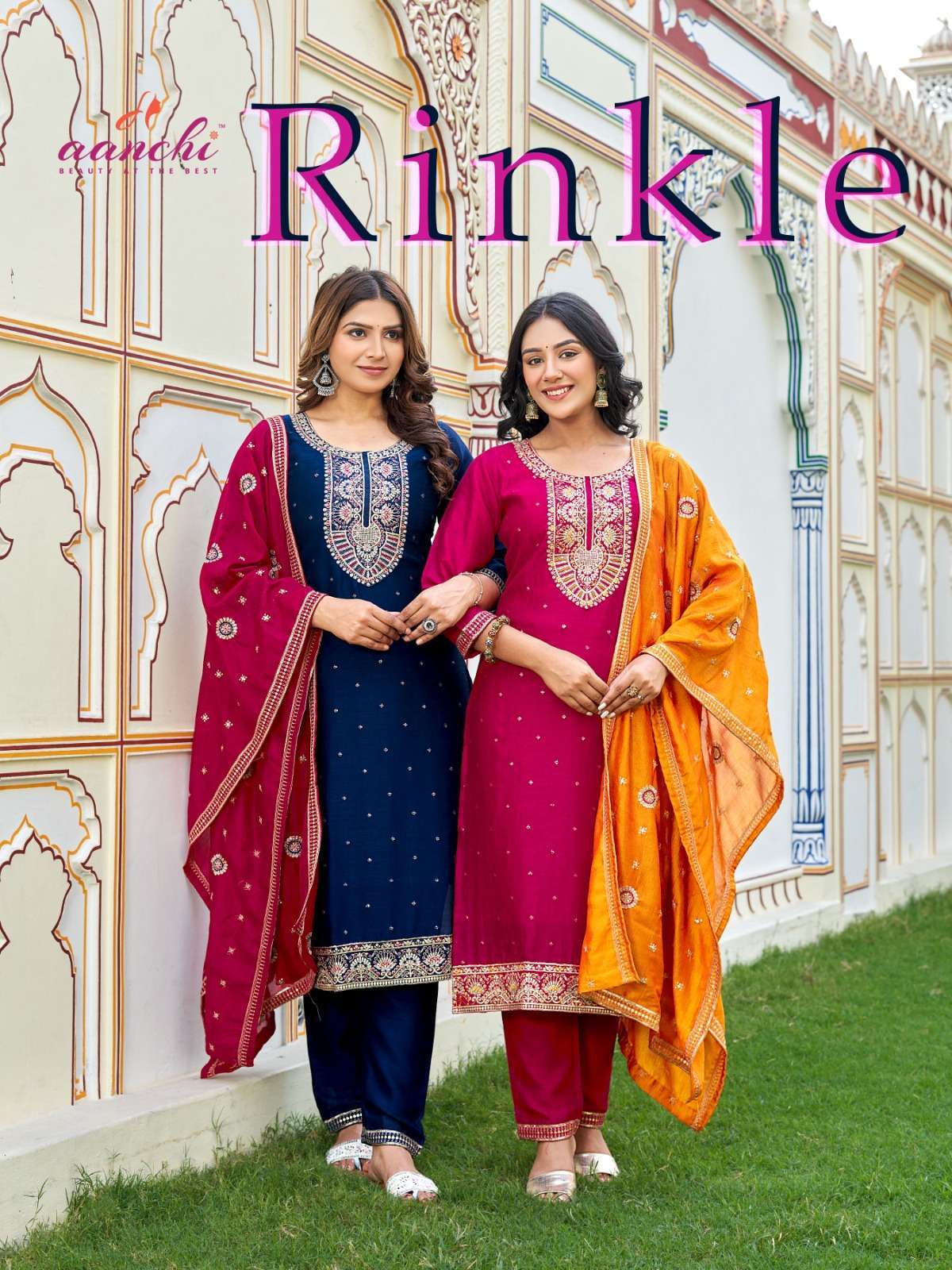 Aanchi RINKLE Traditional Kurtis wholesale in Bangalore