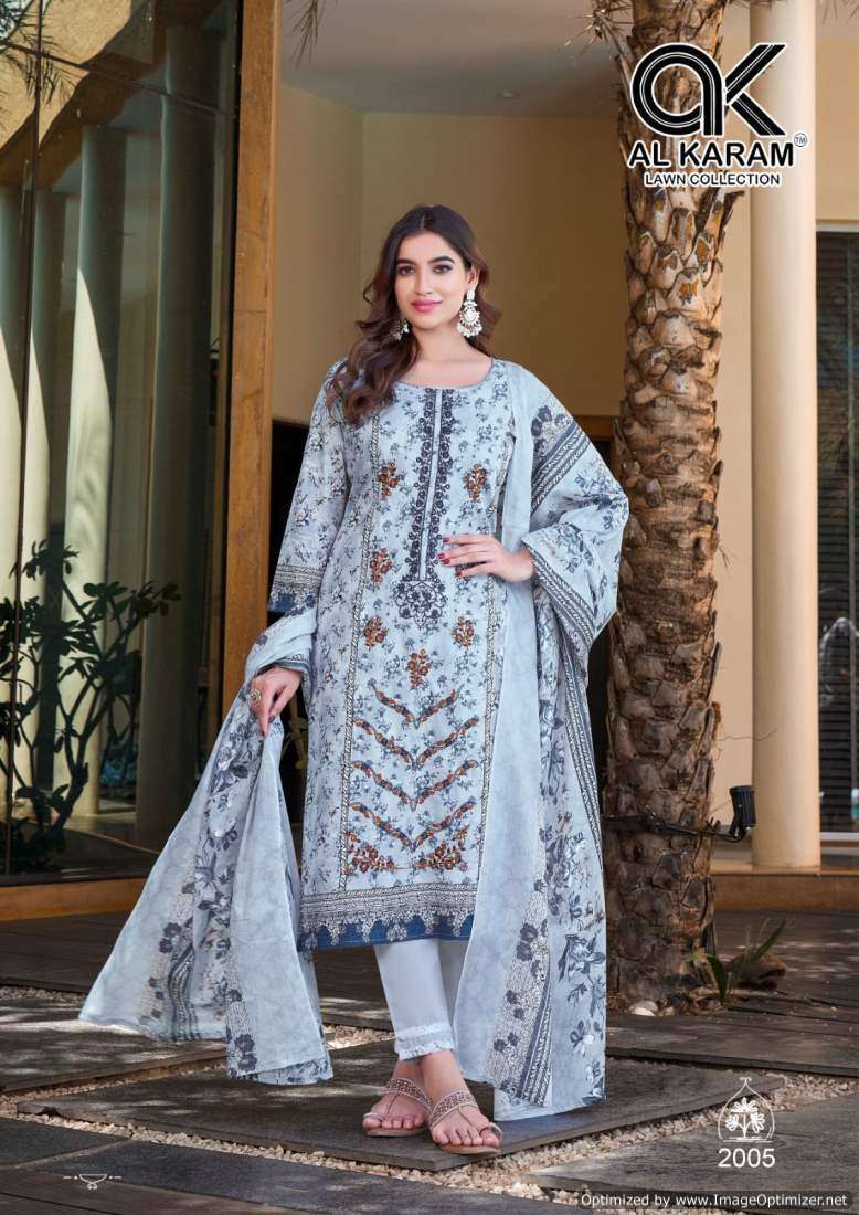 Al Karam Bin Ubaid Vol-2 Cotton dress material online