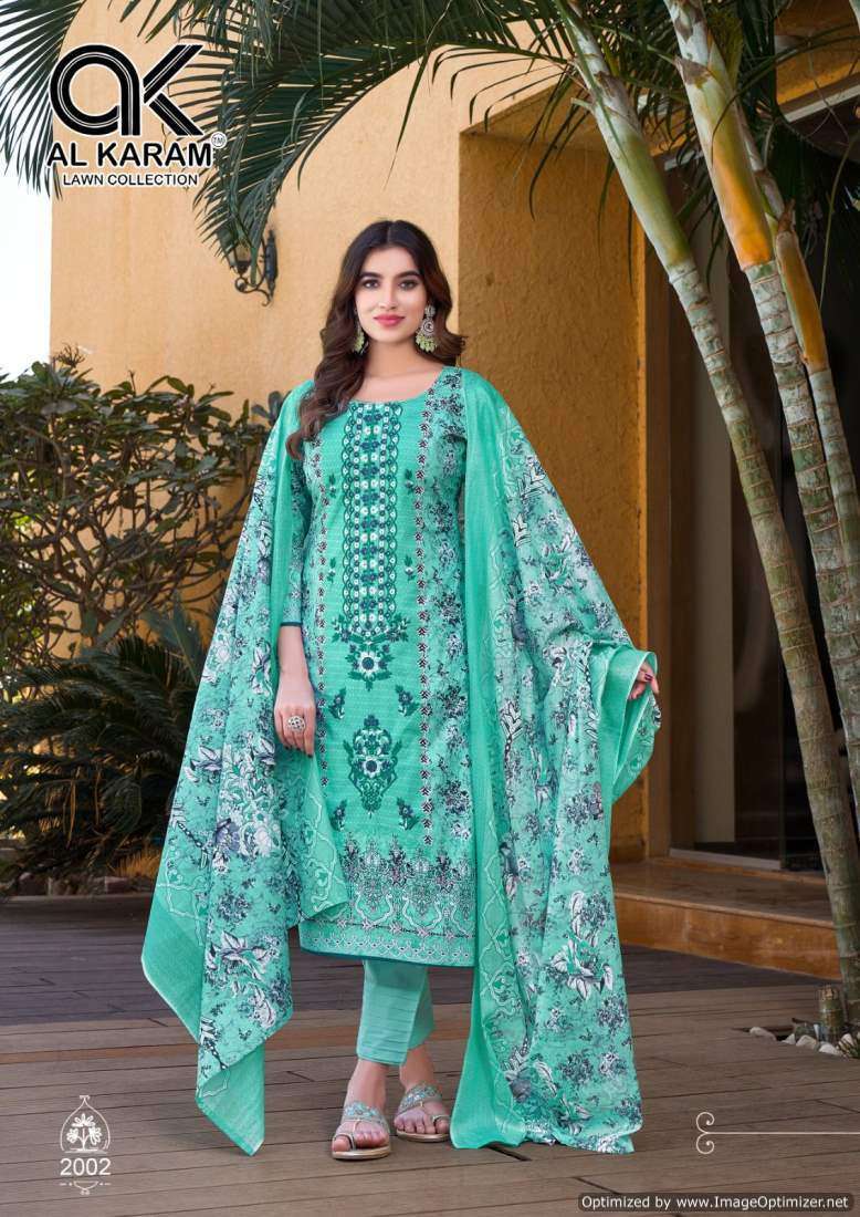 Al Karam Bin Ubaid Vol-2 Cotton dress material online