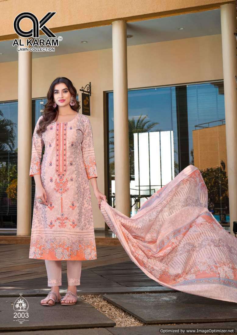 Al Karam Bin Ubaid Vol-2 Cotton dress material online