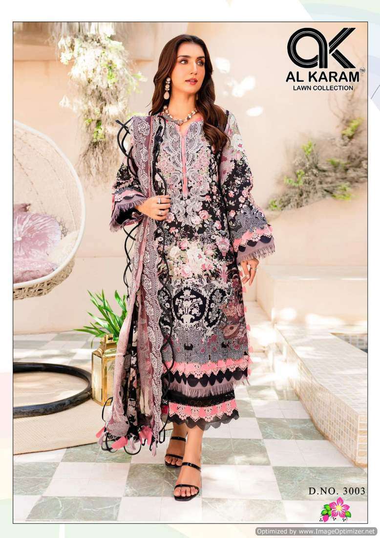 Al Karam Florence Vol-3 Dress material wholesalers in Kolkata