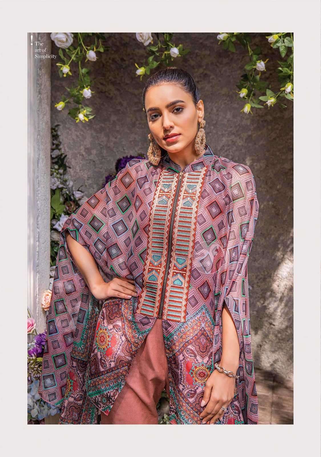 Anju Fabrics Cape Style Kurti manufacturers in Kolkata
