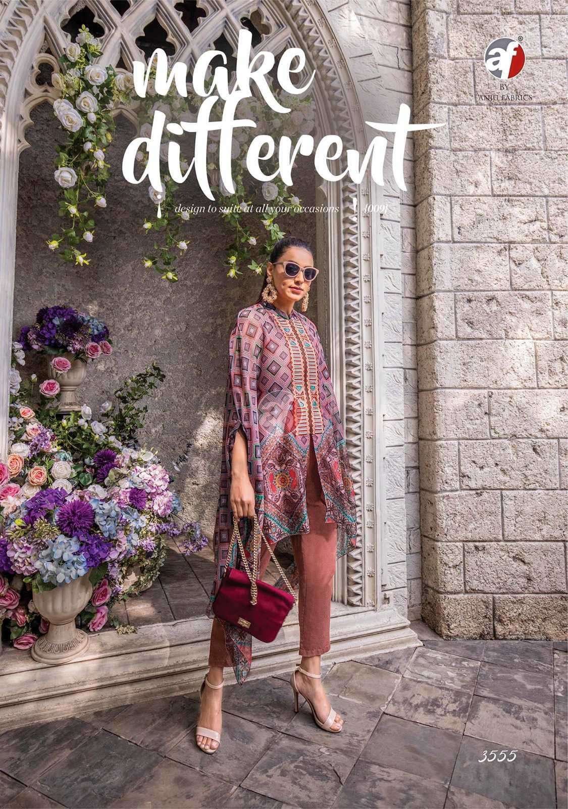 Anju Fabrics Cape Style Kurti manufacturers in Kolkata
