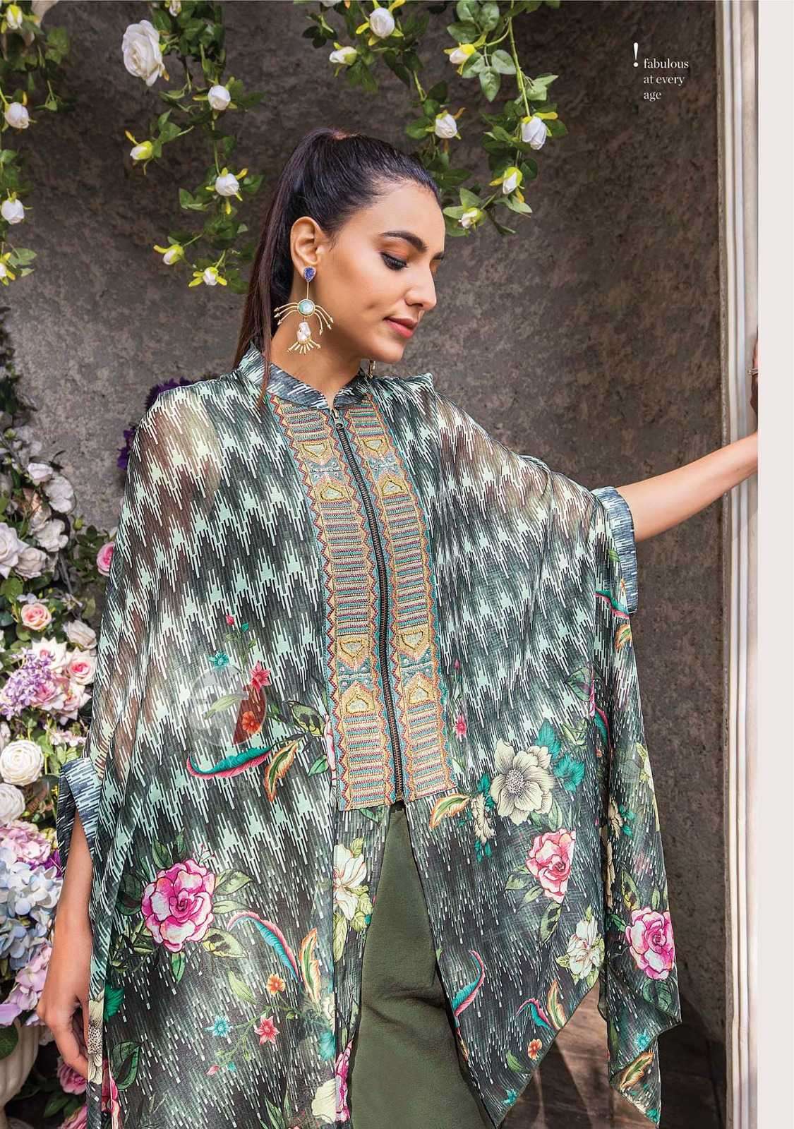 Anju Fabrics Cape Style Kurti manufacturers in Kolkata