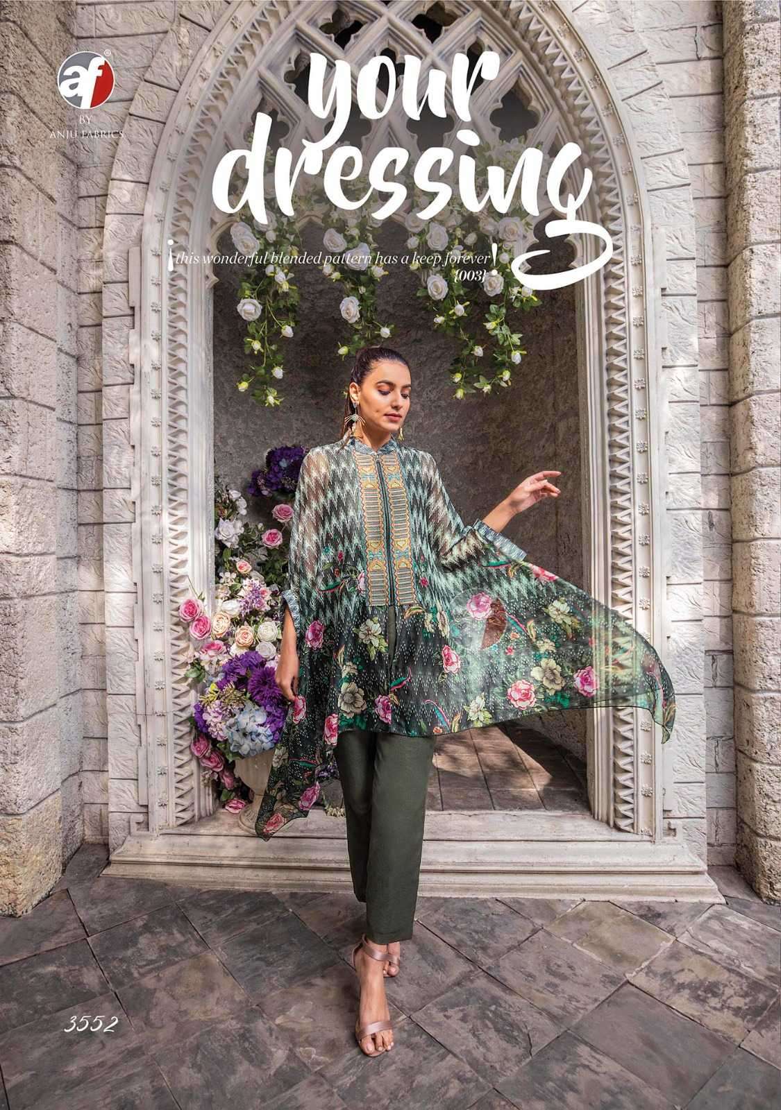 Anju Fabrics Cape Style Kurti manufacturers in Kolkata