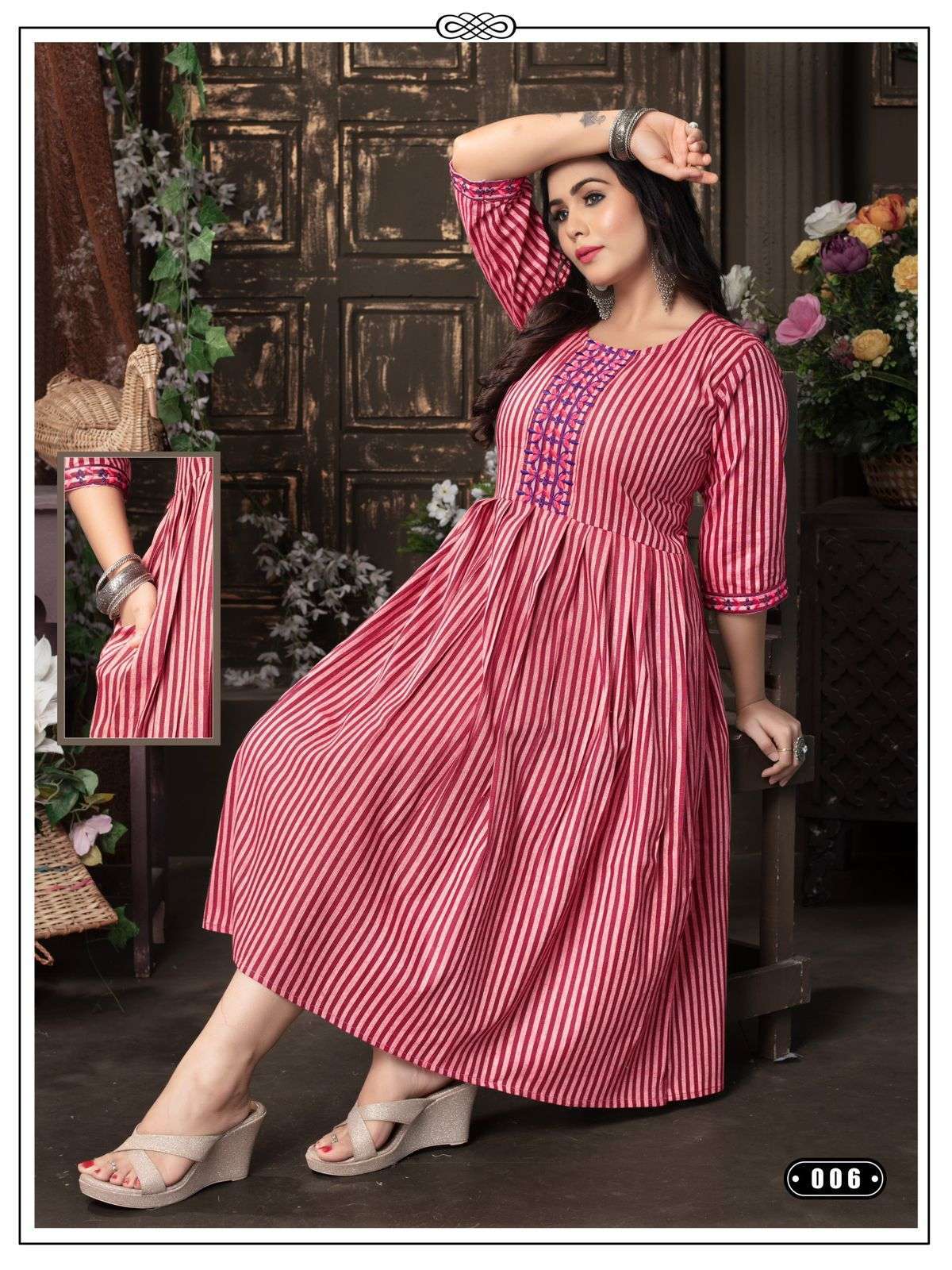 BEAUTY QUEEN RABYA Kurti wholesale online