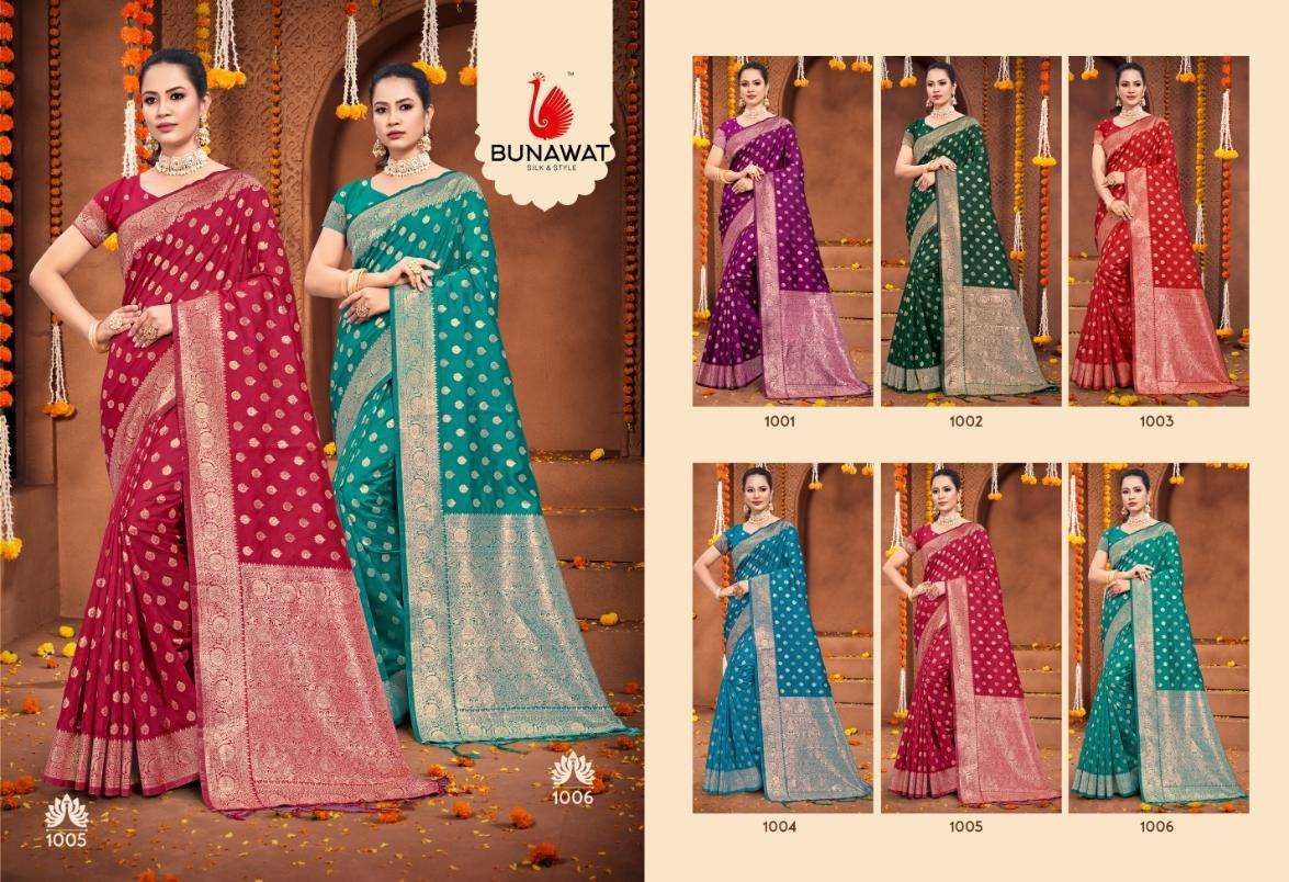 BUNAWAT Plazzo Silk Vol-02 Wholesale sarees online shopping