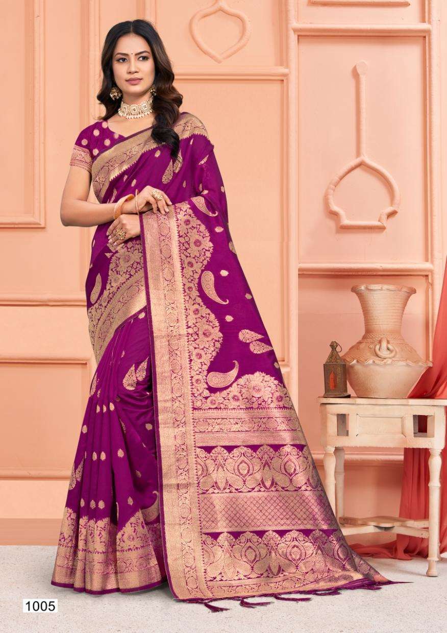 BUNAWAT Plazzo Silk Vol-05 Cotton sarees wholesale in Bangalore
