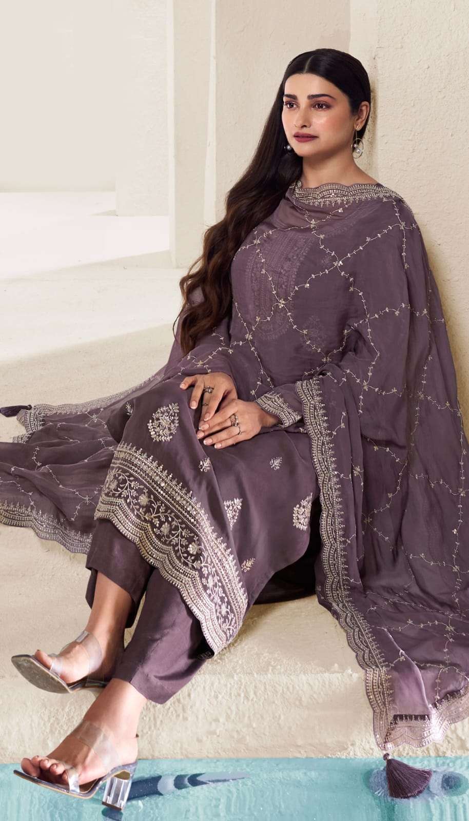 Chakori 67381 To 67386 Organza Embroidery Traditional Salwar Kameez