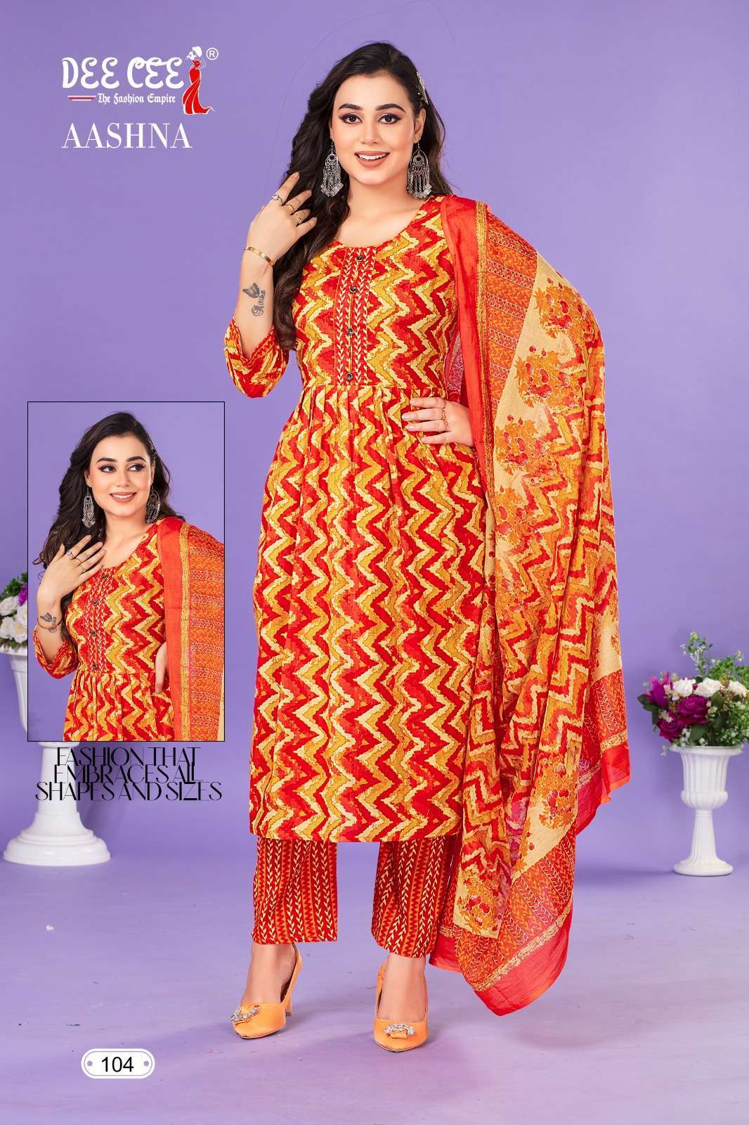 DEECEE AASHNA Block print Kurtis in Ahmedabad
