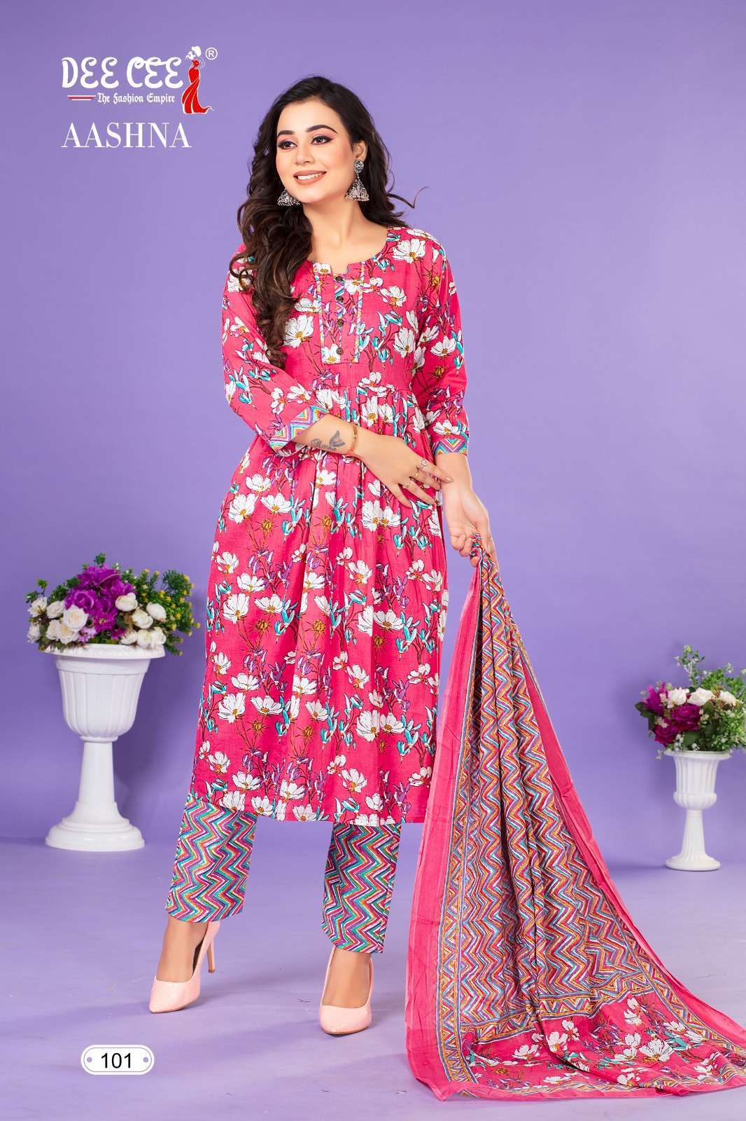 DEECEE AASHNA Block print Kurtis in Ahmedabad