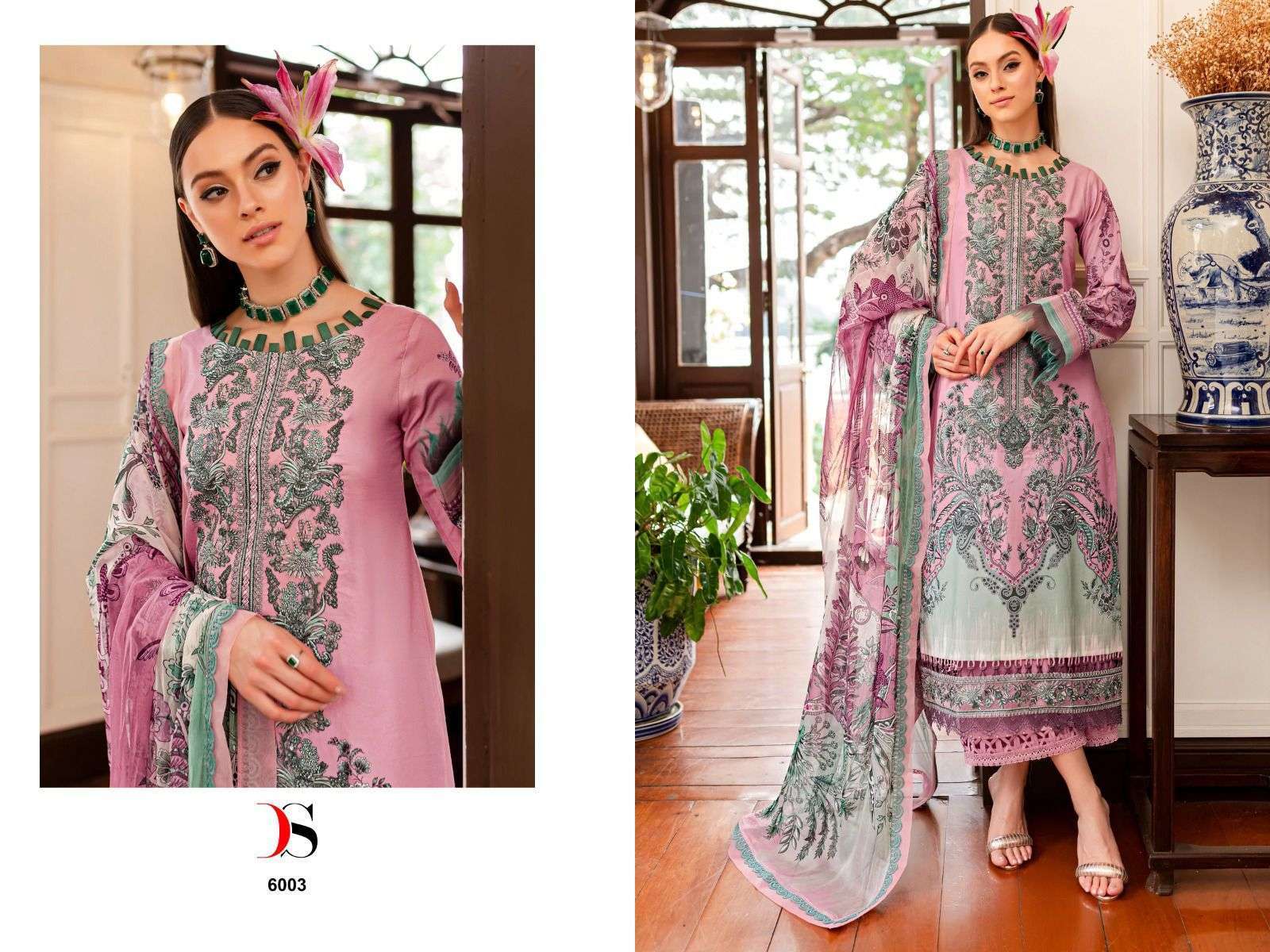 Deepsy Firdous Queens Court 6 Nx Chiffon Dupatta  Pakistani suits online shopping in USA