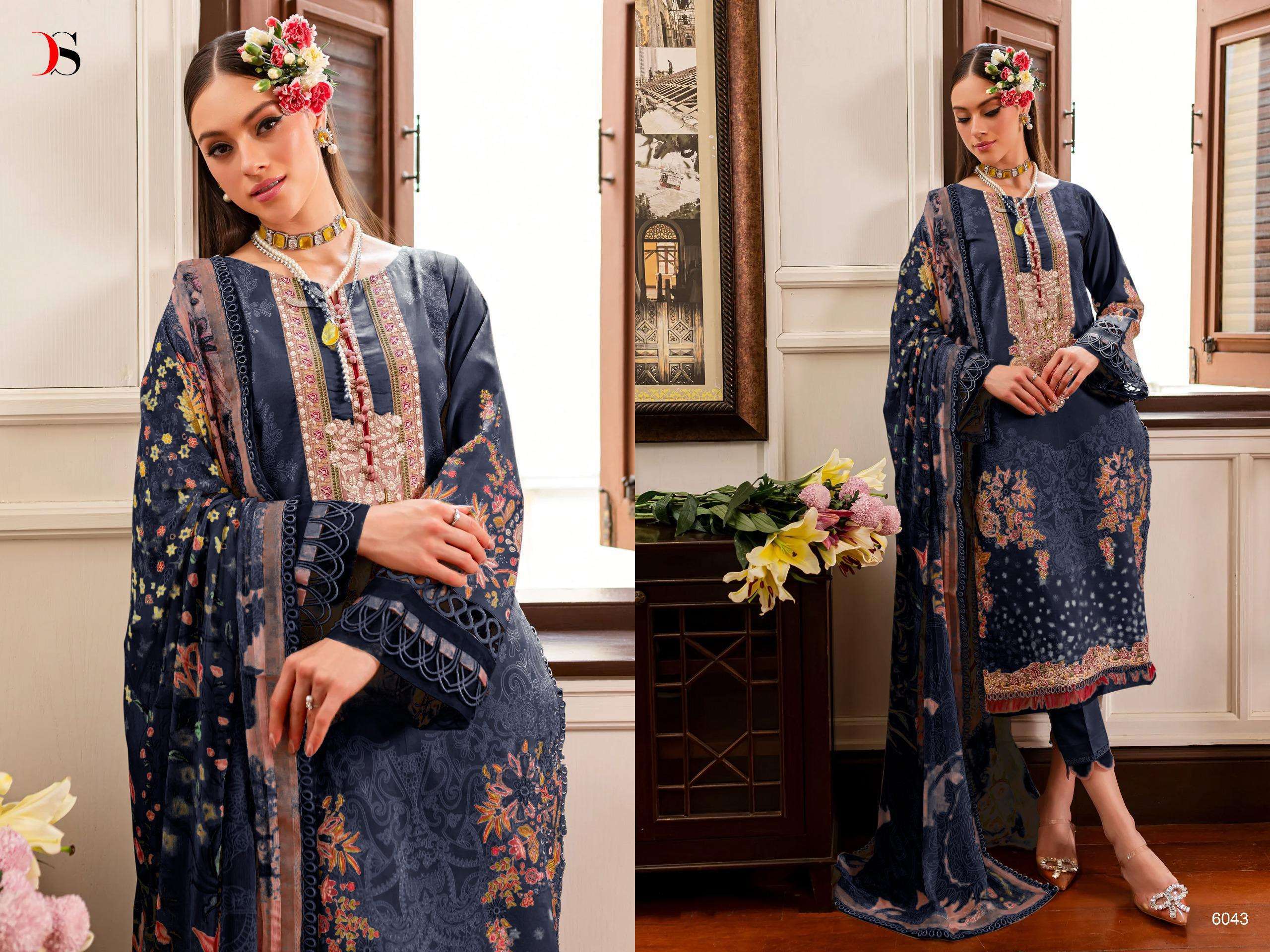 Deepsy Firdous Queens Court 7 Cotton Dupatta  Surat Party Wear Salwar Kameez Wholesale